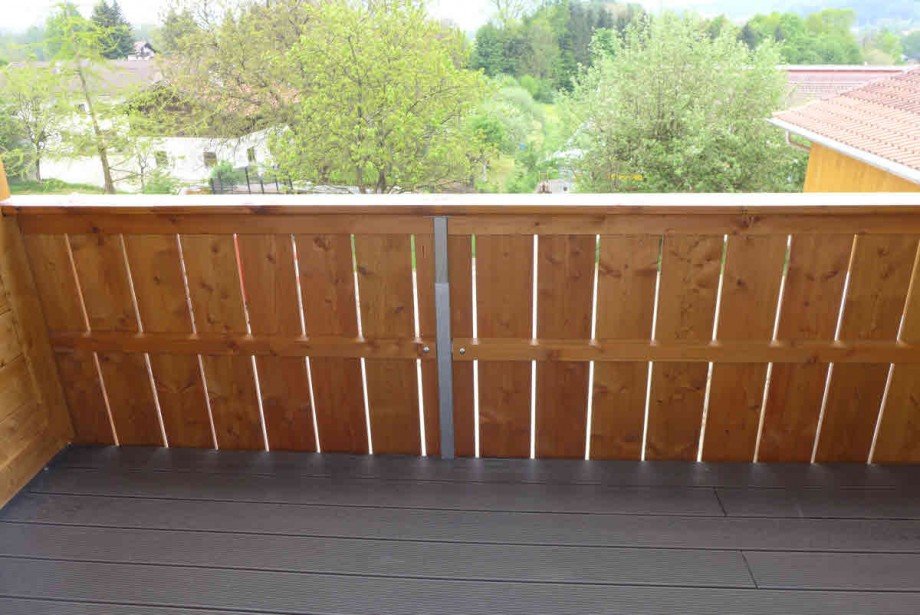 S�dbalkon Etagenwohnung Prien