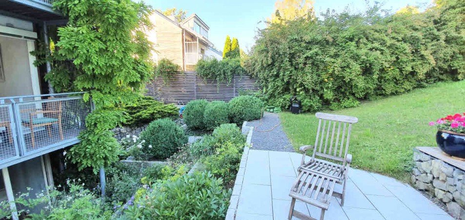S�dterrasse Doppelhaush�lfte Feldafing