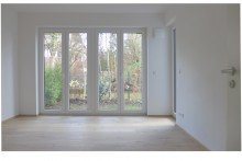 Schlafzimmer zum Garten Sofort beziehbar! ***Luxuri�se Neubau-Gartenwohnung in Bestlage von Waldtrudering***
