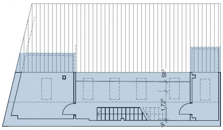 Grundriss Variante 1 Dachgeschosswohnung M�nchen