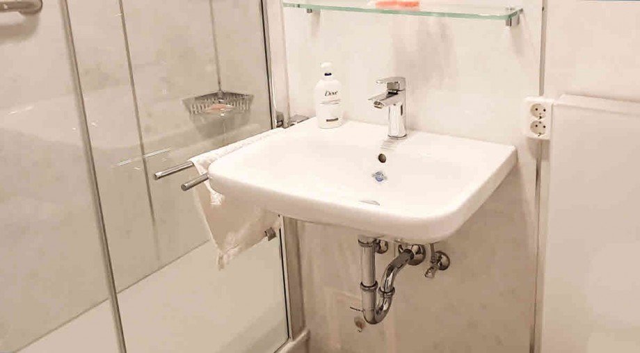 Detailansicht Duschbad Etagenwohnung M�nchen