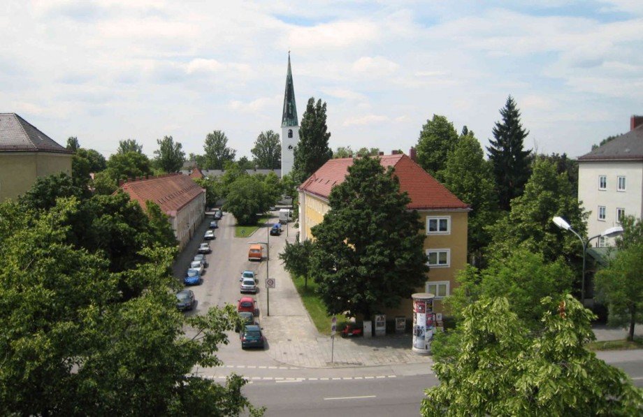 Aussicht Sommer Etagenwohnung M�nchen