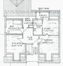 Grundriss DG Am Moosfeld n�he Messe - ruhige Lage! *Gem�tliches Dachgeschoss mit Balkon, EBK und viel Stauraum*