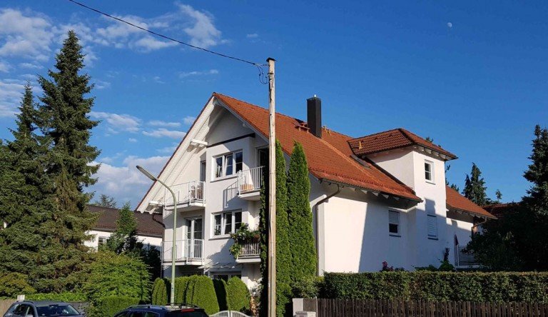 Stra�enansicht M�nchen Etagenwohnung **Schmucke Eigentumswohnung mit zwei Balkonen und intelligentem Grundriss**