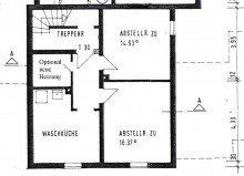 Grundriss Kellergeschoss Lerchenau - ruhige und gr�ne Blumensiedlung! *Charmantes Stadthaus im Stil einer Doppelhaush�lfte*