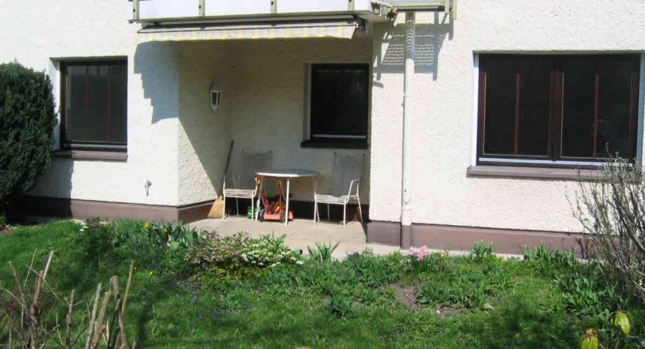 Terrase und Gartenanteil Terrassenwohnung M�nchen