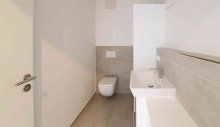 G�ste-WC mit Ma�einbauten Obermenzing am Nymphenburger Kanal! ** Erstbezug eines luxuri�sen Dachgeschosses**