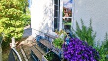 Terrasse und K�chenzugang Lerchenau - ruhige und gr�ne Blumensiedlung! *Charmantes Stadthaus im Stil einer Doppelhaush�lfte*