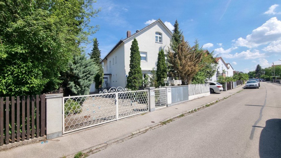 Stra�enansicht Bestand Wohngrundst�ck M�nchen