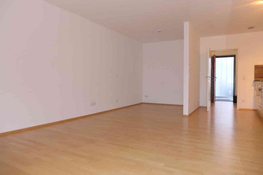 Wohnzimmer mit Schlafnische Etagenwohnung M�nchen