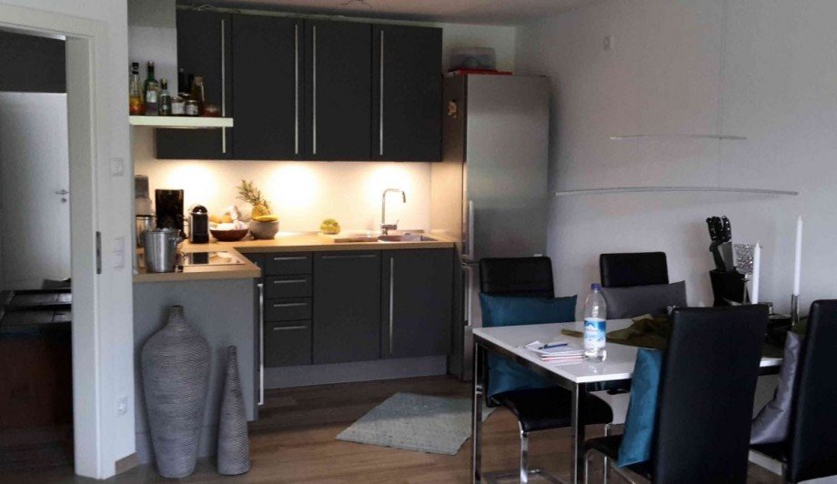 Einbauk�che (Abl�se) Terrassenwohnung Prien
