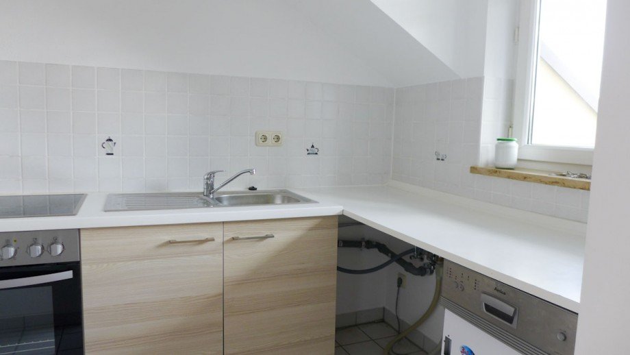 K�che mit Grundausstattung Dachgeschosswohnung M�nchen