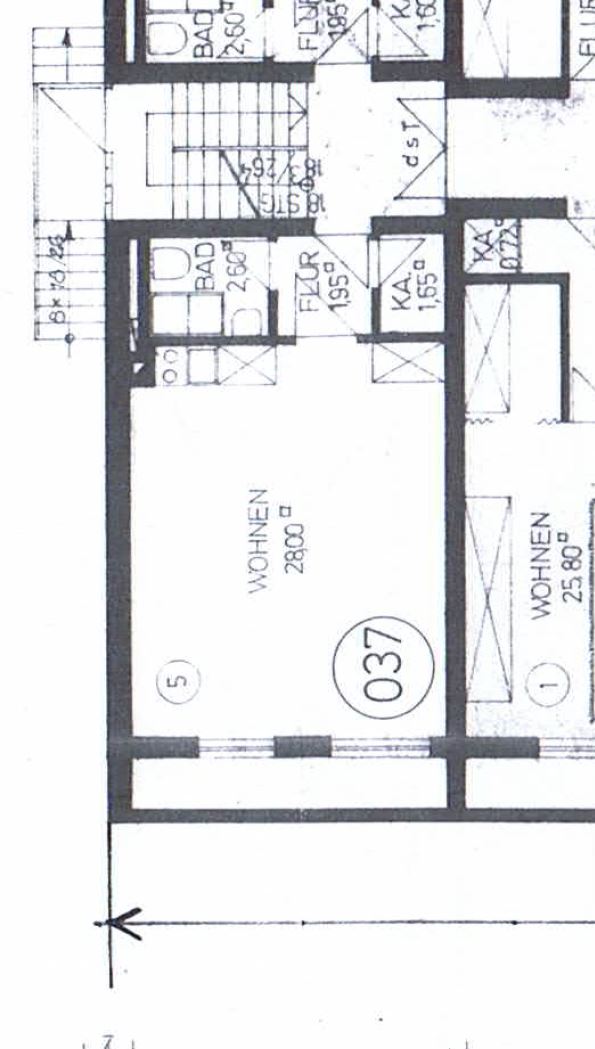 Grundriss Etagenwohnung M�nchen