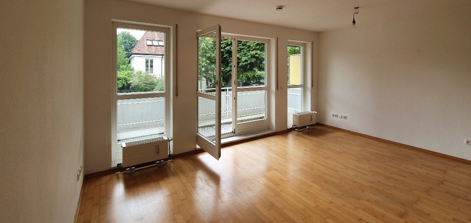 Wohnzimmer mit Terrasse Etagenwohnung M�nchen