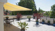 Blick nach S�den **Absolut ruhig und gr�n gelegene Dachterrassenwohnung im Penthousestil**