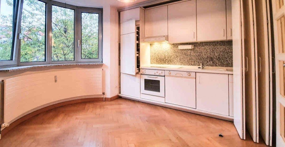Wohnk�che in der 3. Etage Maisonettewohnung M�nchen