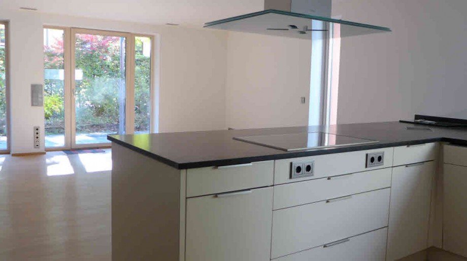 Einbauk�che Kochbereich Reihenendhaus M�nchen