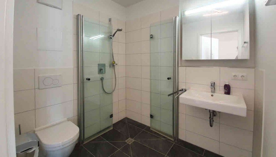 Duschbad Terrassenwohnung M�nchen