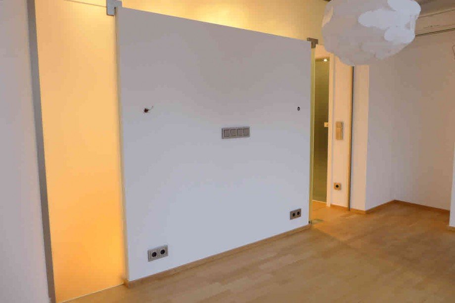 Studio mit Beleuchtung Reihenendhaus M�nchen