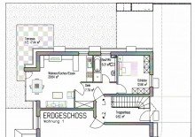 Grundriss Wohnung 1 M�.-Aubing! **Neuwertige Garten-/Terrassenwohnung mit gehobener Austattung und tollem Grundriss**